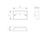 Imagen de PAR FARO LATERAL/TRAS LED NARANJA UNIVERSAL 12V RECT 86X61                                                              